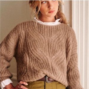 Sezane Gisele Taupe Jumper